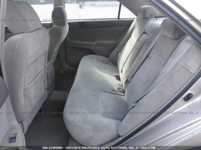4T1BE32K74U916520 - 2004 TOYOTA CAMRY LE/XLE/SE Алтын фото 8