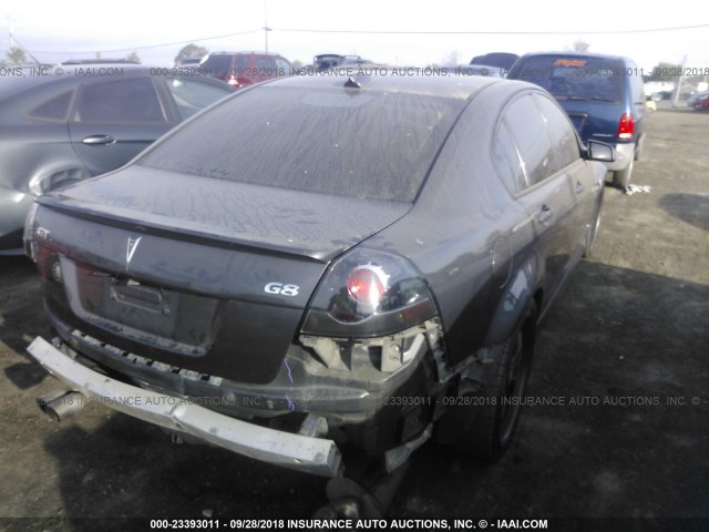 6G2EC57Y98L140362 - 2008 PONTIAC G8 GT GRAY photo 4