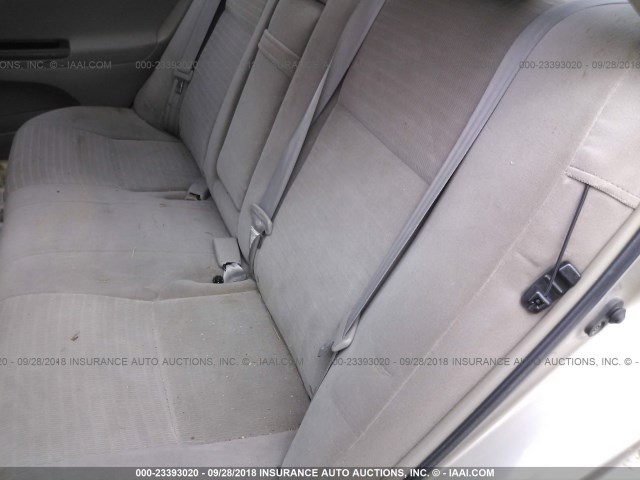 4T1BE32K85U508495 - 2005 TOYOTA CAMRY LE/XLE/SE TAN photo 8