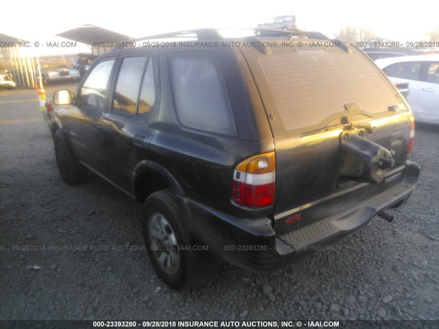 4S6CM58W2W4407409 - 1998 HONDA PASSPORT EX/LX 黑色 照片 3