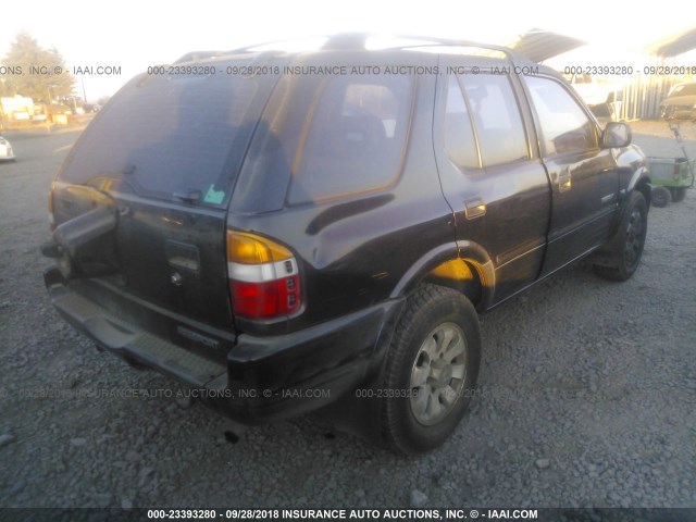 4S6CM58W2W4407409 - 1998 HONDA PASSPORT EX/LX 黑色 照片 4