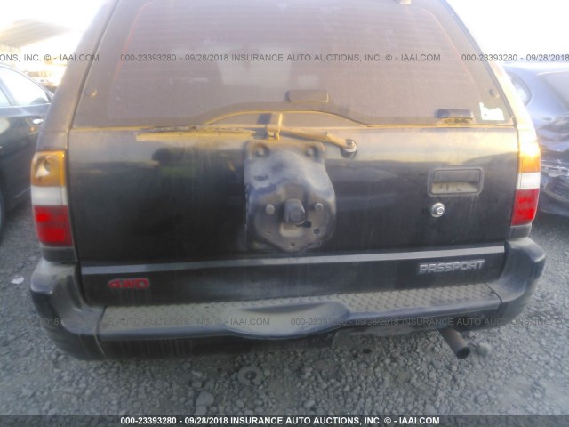 4S6CM58W2W4407409 - 1998 HONDA PASSPORT EX/LX 黑色 照片 6