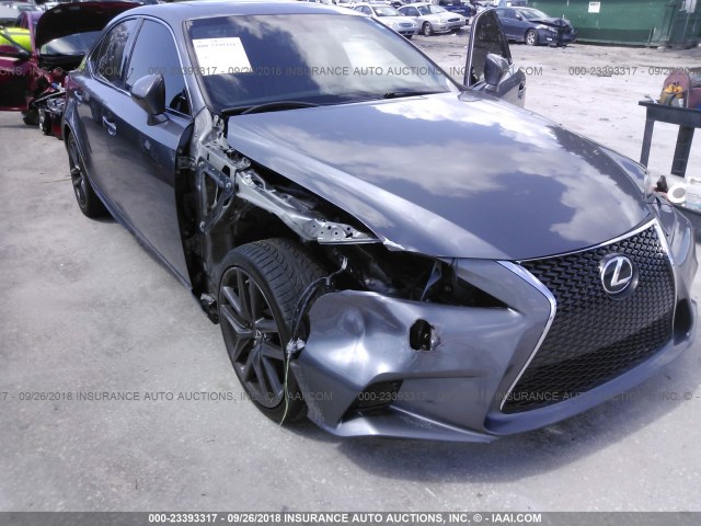 JTHBE1D26E5011508 - 2014 LEXUS IS 350 GRAY photo 6