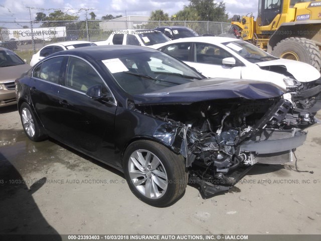 2G4GK5EX9E9256898 - 2014 BUICK REGAL 深蓝色 照片 1