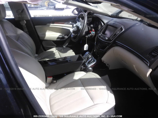 2G4GK5EX9E9256898 - 2014 BUICK REGAL 深蓝色 照片 5