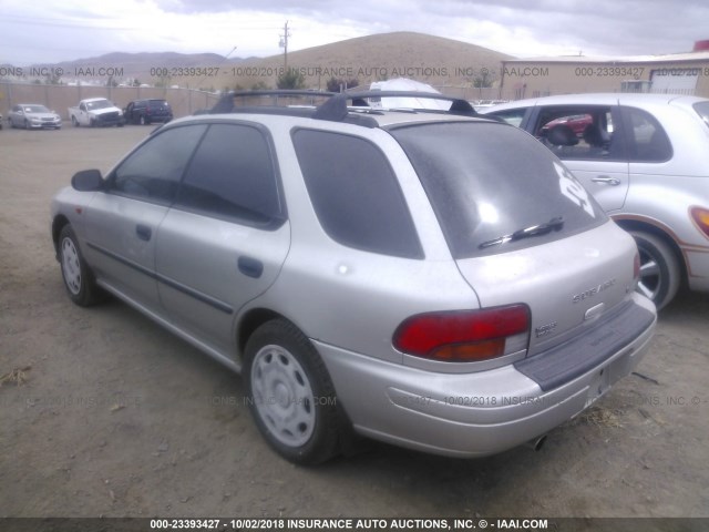 JF1GF4352XG813150 - 1999 SUBARU IMPREZA L SILVER photo 3