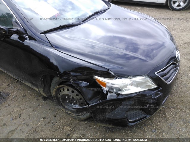 4T1BF3EKXAU054978 - 2010 TOYOTA CAMRY SE/LE/XLE 黑色 照片 6