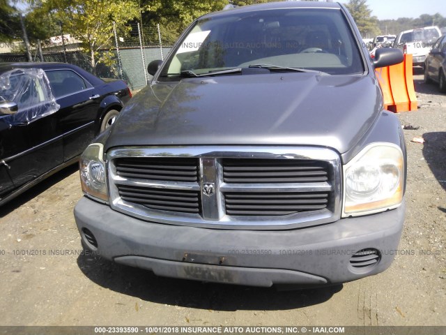 1D4HD38K35F584562 - 2005 DODGE DURANGO ST GRAY photo 6