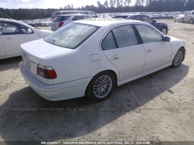 WBADT63443CK32207 - 2003 BMW 530 I AUTOMATIC WHITE photo 4