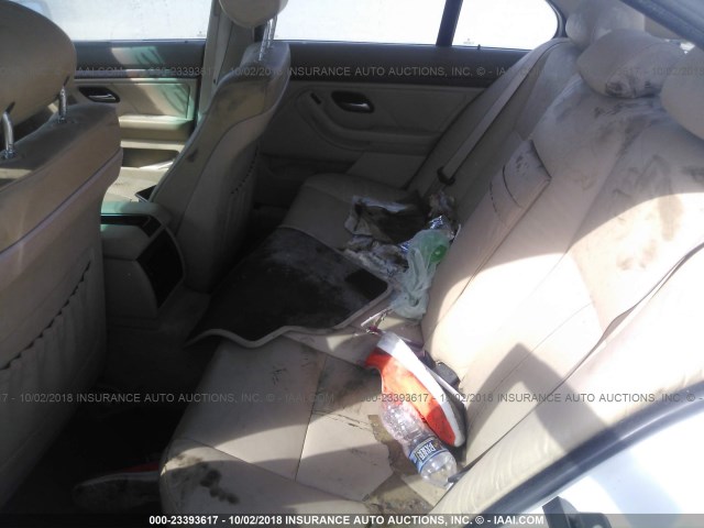 WBADT63443CK32207 - 2003 BMW 530 I AUTOMATIC WHITE photo 8