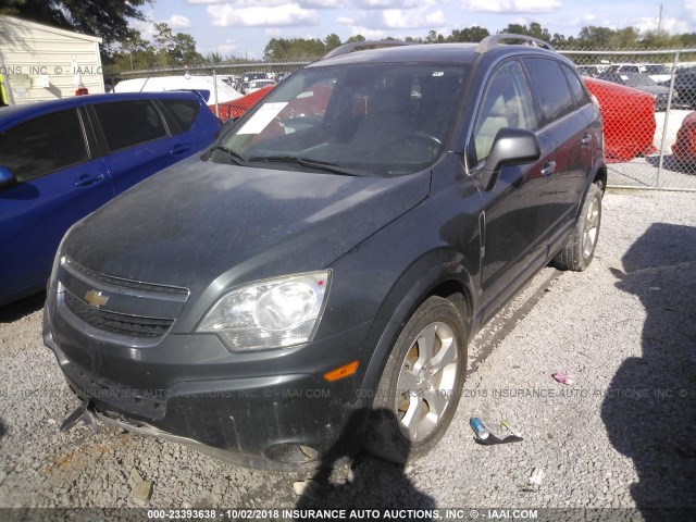 3GNAL4EK0DS558000 - 2013 CHEVROLET CAPTIVA LTZ GRAY photo 2