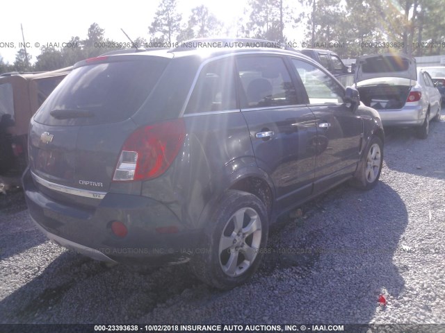 3GNAL4EK0DS558000 - 2013 CHEVROLET CAPTIVA LTZ GRAY photo 4