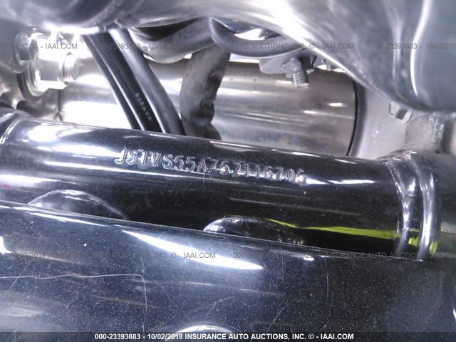 JS1VS55A752116705 - 2005 SUZUKI C50 BLACK photo 10