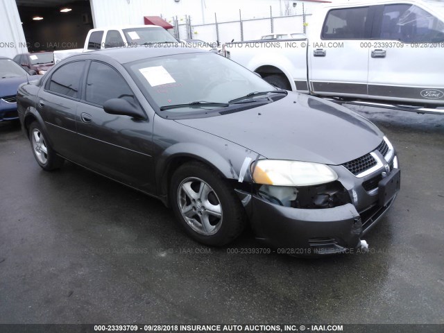 1B3EL46XX5N686570 - 2005 DODGE STRATUS SXT GRAY photo 1