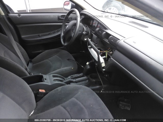 1B3EL46XX5N686570 - 2005 DODGE STRATUS SXT GRAY photo 5