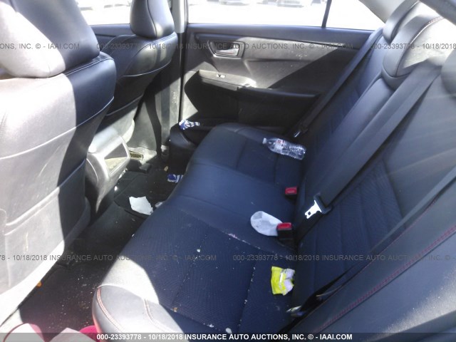 4T1BF1FK2HU739229 - 2017 TOYOTA CAMRY LE/XLE/SE/XSE 黑色 照片 8
