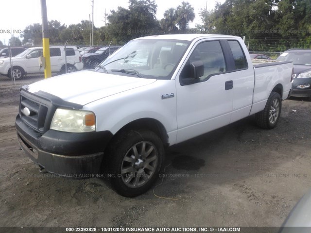 1FTPX14V47FA79041 - 2007 FORD F150 WHITE photo 2