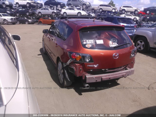 JM1BK143X41123477 - 2004 MAZDA 3 HATCHBACK ORANGE photo 3