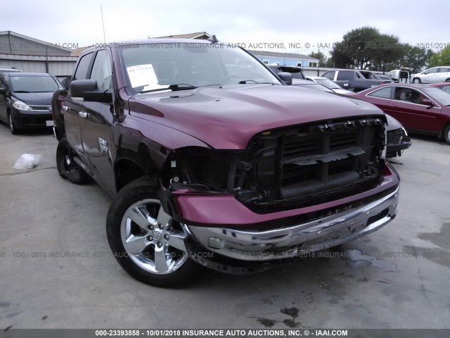 3C6RR6LT4GG331151 - 2016 RAM 1500 SLT MAROON photo 1