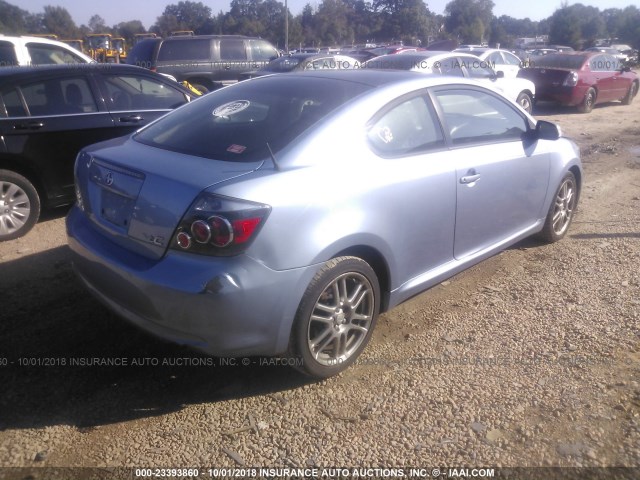 JTKDE167490278094 - 2009 TOYOTA SCION TC 蓝色 照片 4