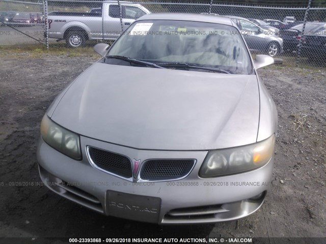 1G2HX54K424106961 - 2002 PONTIAC BONNEVILLE SE GRAY photo 6