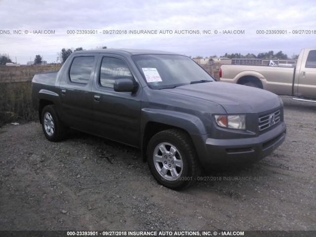 2HJYK16588H534386 - 2008 HONDA RIDGELINE RTL GRAY photo 1