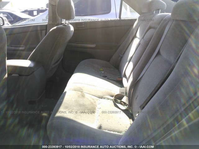 4T1BF32K33U552608 - 2003 TOYOTA CAMRY LE/XLE/SE Сұр фото 8