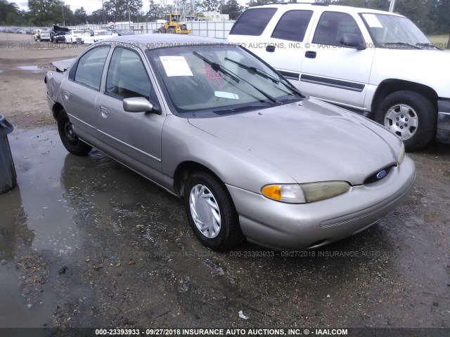 3FALP6534TM128473 - 1996 FORD CONTOUR GL/SPORT BEIGE photo 1