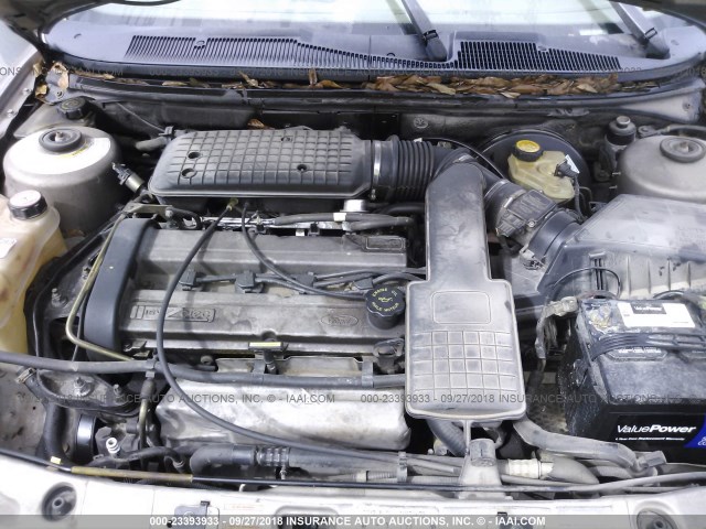 3FALP6534TM128473 - 1996 FORD CONTOUR GL/SPORT BEIGE photo 10