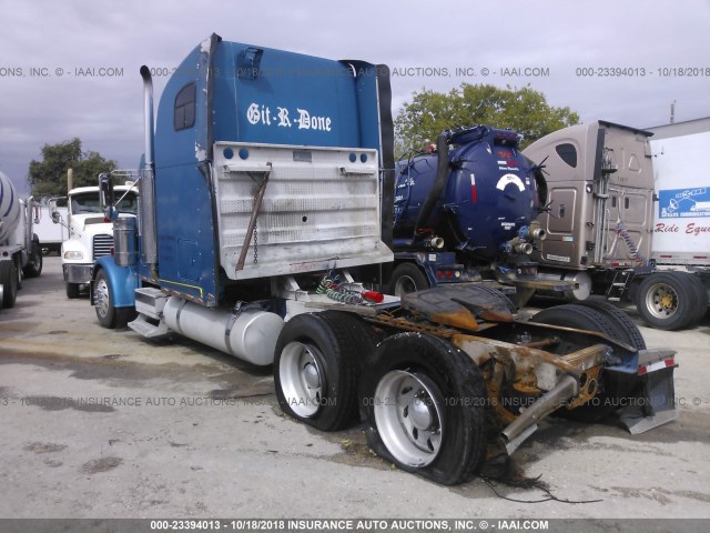 1FUPCSZB1VL807776 - 1997 FREIGHTLINER CONVENTIONAL FLD120 BLUE photo 3