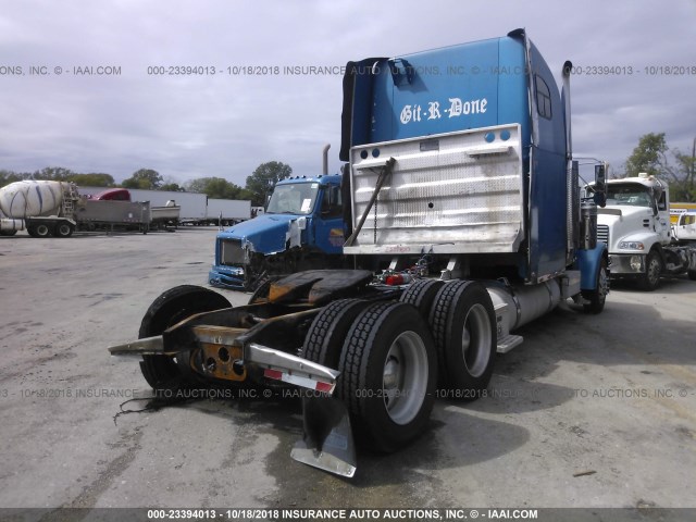 1FUPCSZB1VL807776 - 1997 FREIGHTLINER CONVENTIONAL FLD120 BLUE photo 4