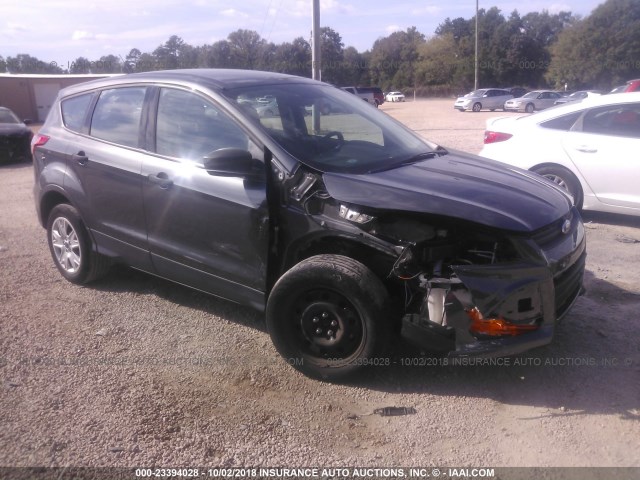 1FMCU0F74FUB87925 - 2015 FORD ESCAPE S GRAY photo 1