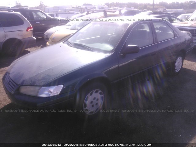 4T1BG22K3VU122720 - 1997 TOYOTA CAMRY CE/LE/XLE 绿色 照片 2