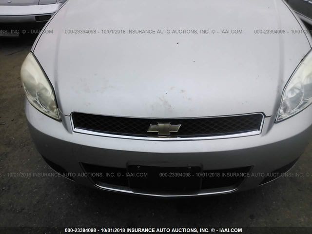 2G1WD58C489111414 - 2008 CHEVROLET IMPALA SUPER SPORT SILVER photo 6