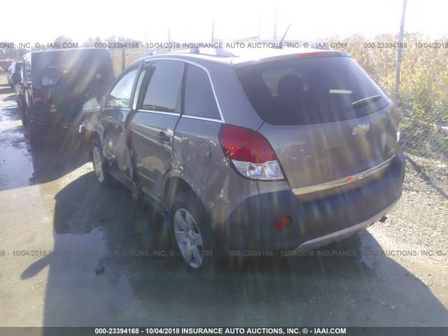 3GNAL2EK5CS562384 - 2012 CHEVROLET CAPTIVA SPORT/LS BROWN photo 3