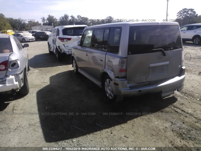 JTLKT324450197316 - 2005 TOYOTA SCION XB Сұр фото 3
