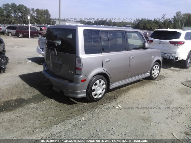 JTLKT324450197316 - 2005 TOYOTA SCION XB Сұр фото 4
