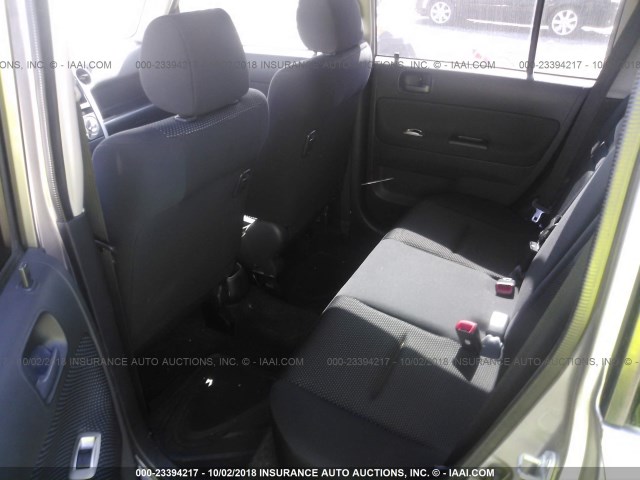 JTLKT324450197316 - 2005 TOYOTA SCION XB Сұр фото 8