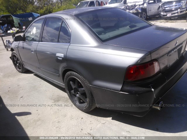 4A3AA46G13E213508 - 2003 MITSUBISHI GALANT ES/LS GRAY photo 3