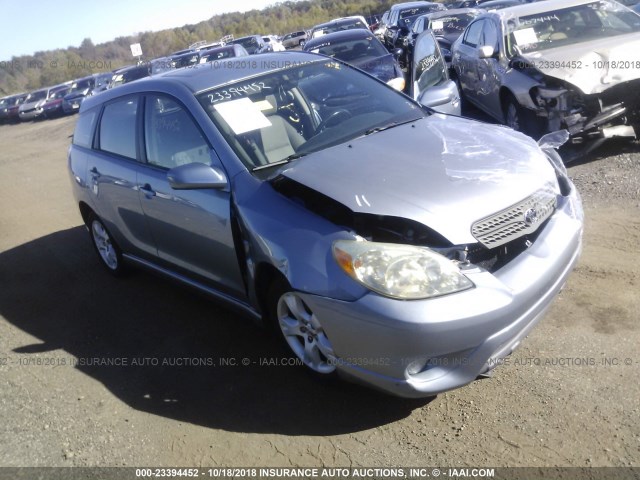 2T1KR30E76C564397 - 2006 TOYOTA COROLLA MATRIX XR BLUE photo 1