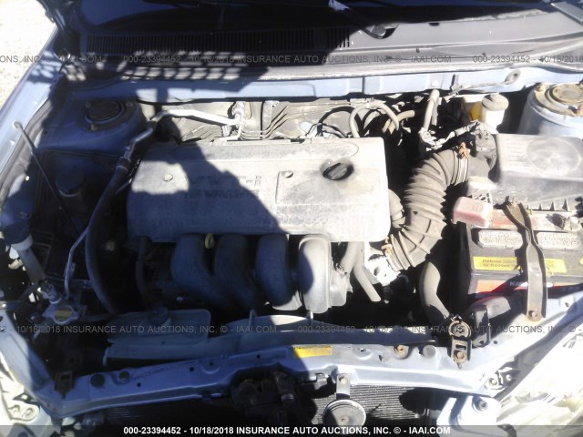 2T1KR30E76C564397 - 2006 TOYOTA COROLLA MATRIX XR BLUE photo 10