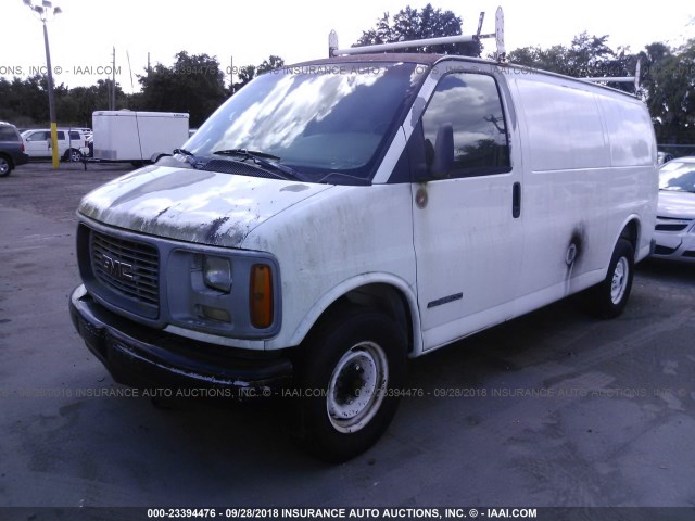 1GTGG25W0Y1106344 - 2000 GMC SAVANA G2500 WHITE photo 2