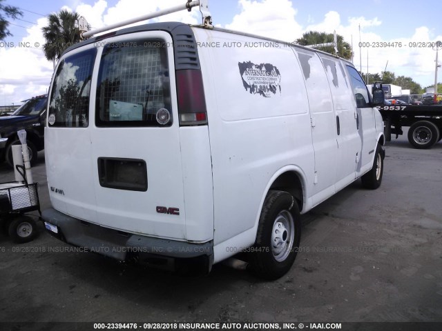 1GTGG25W0Y1106344 - 2000 GMC SAVANA G2500 WHITE photo 4