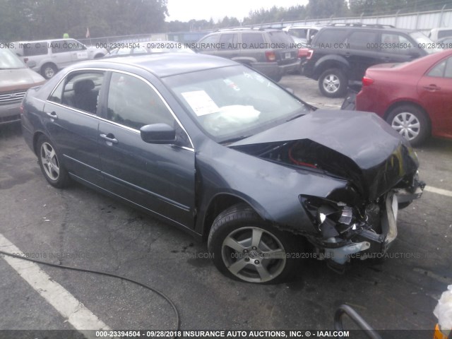 JHMCN36485C004005 - 2005 HONDA ACCORD HYBRID BLUE photo 1