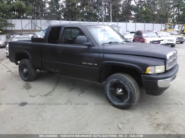 1B7HF13Y11J568455 - 2001 DODGE RAM 1500 BLACK photo 1