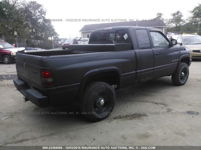 1B7HF13Y11J568455 - 2001 DODGE RAM 1500 BLACK photo 4