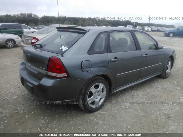 1G1ZT63876F229356 - 2006 CHEVROLET MALIBU MAXX LT GREEN photo 4