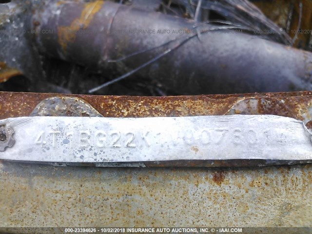 4T1BG22K1VU076014 - 1997 TOYOTA CAMRY CE/LE/XLE 银色 照片 9