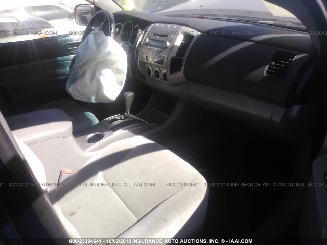 3TMJU62N95M007313 - 2005 TOYOTA TACOMA DOUBLE CAB PRERUNNER BLUE photo 5