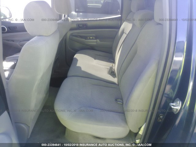 3TMJU62N95M007313 - 2005 TOYOTA TACOMA DOUBLE CAB PRERUNNER BLUE photo 8